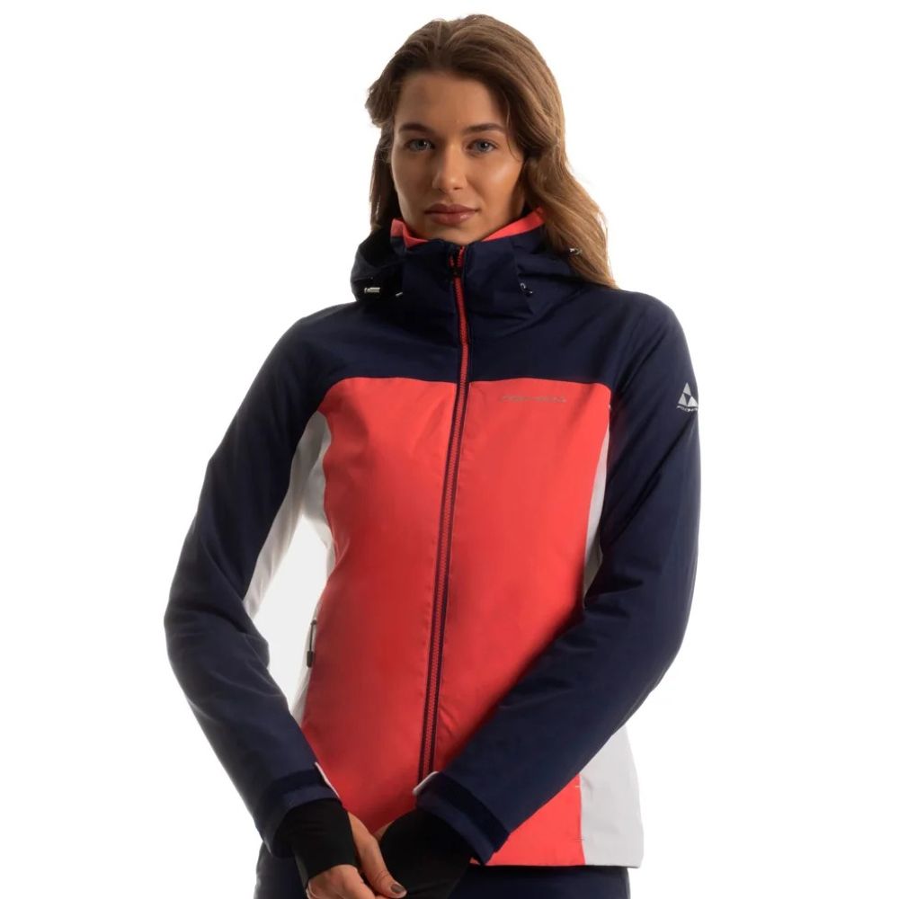 Fischer Ženska jakna za skijanje Calista Coral/Navy slika 1
