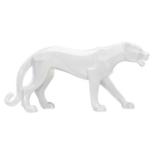 Mauro Ferretti Dekoracija WHITE PANTHER cm 70X18X32,5