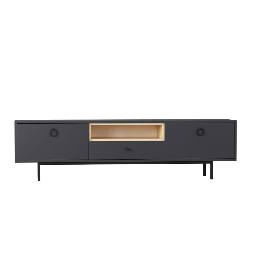 TV Stalak Naturel - Antracit slika 5