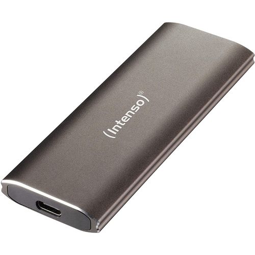 Intenso 500 GB eksterni SSD tvrdi disk USB-C® USB 3.2 (Gen 2) Smeđi (metalni) 3825450 slika 1