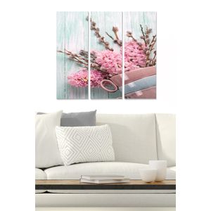 Dekorativna MDF Slika u Više Boja MDF100866280 (Set od 3 Komada)
