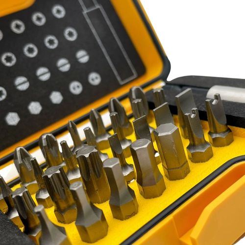 Set alata Felo XS-Strongbox Bits 30 sa ručkom i držačem bitova SL/PH/PZ/HEX/TX/SP 02073006 30 kom slika 5