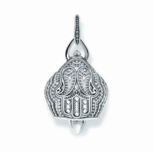 Ženski privjesak Thomas Sabo PE735-637-12 - Elegancija u srebru (1,8 cm) slika 1