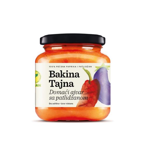 Bakina tajna Ajvar sa patlidžanom 550g slika 1