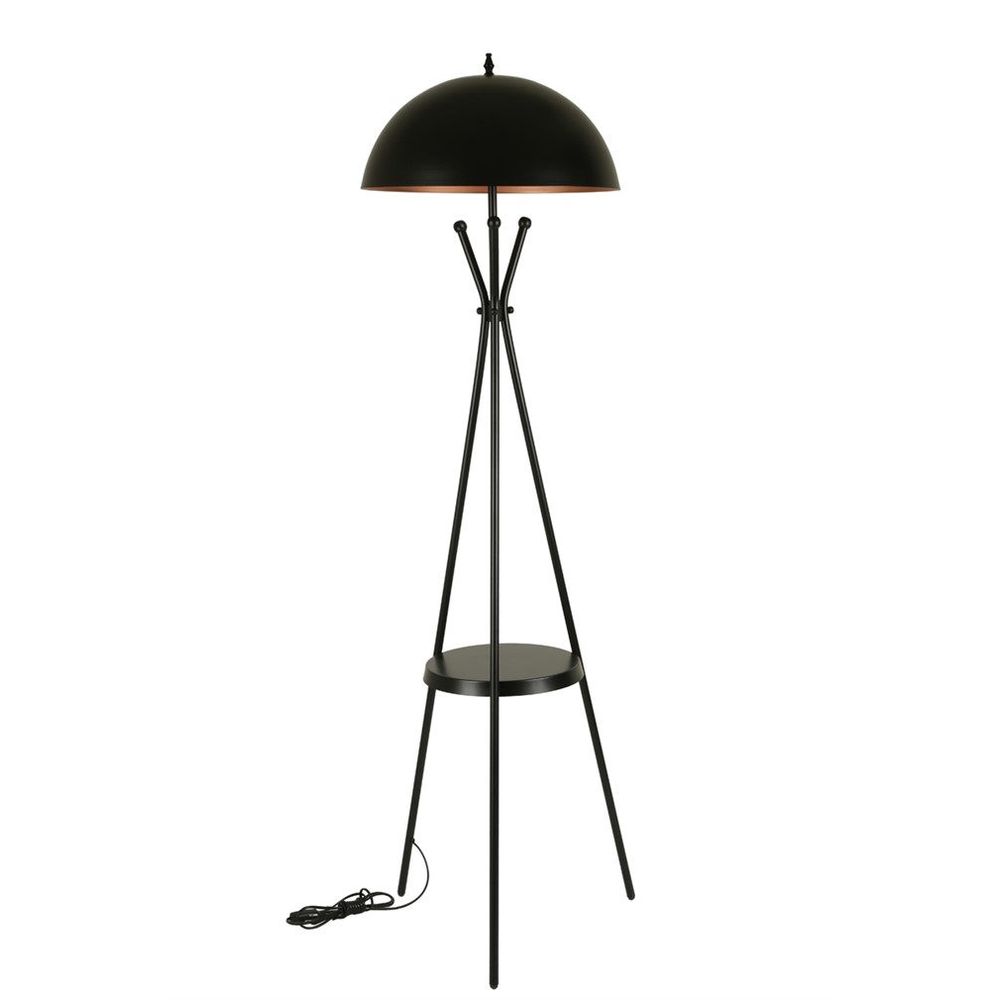 Crna podna lampa 8582-3 slika 4