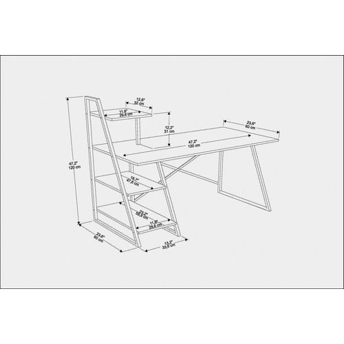 Woody Fashion Studijski stol Margate slika 5