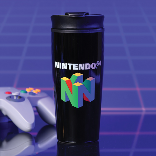 PYRAMID NINTENDO (N64) METAL TRAVEL MUG slika 3