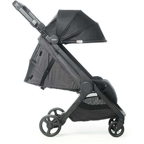 Ergobaby Metro+ kompaktna gradska kolica, Siva + BeSafe autosjedalica iZi Go Modular X1 i-Size (40-75 cm), Black cab + Metro+ Adapteri za auto slika 10