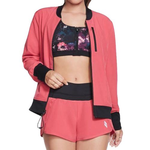 WJA296-MULT Skechers Jakna Skechweave Linear Floral Reversible Bomber Wja296-Mult slika 2