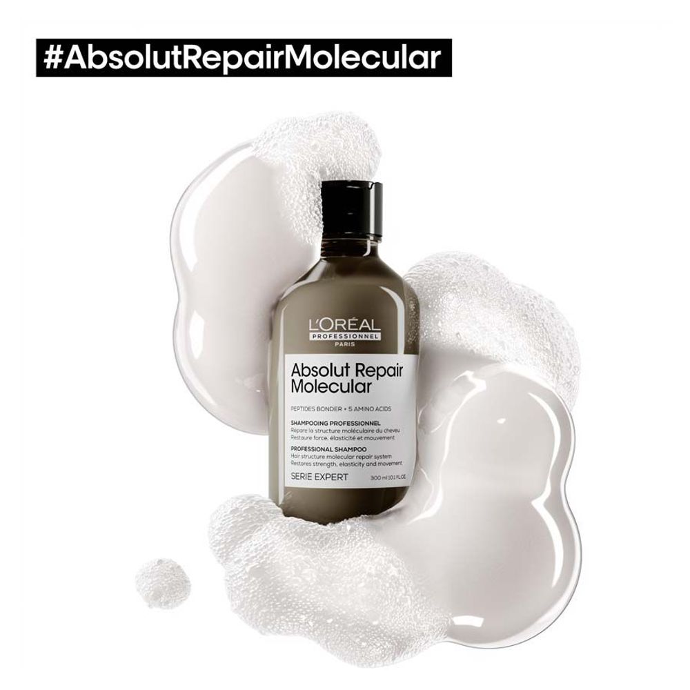 L'Oreal Professionnel Šampon za obnovu kose Absolut Repair Molecular - 300 ml slika 2