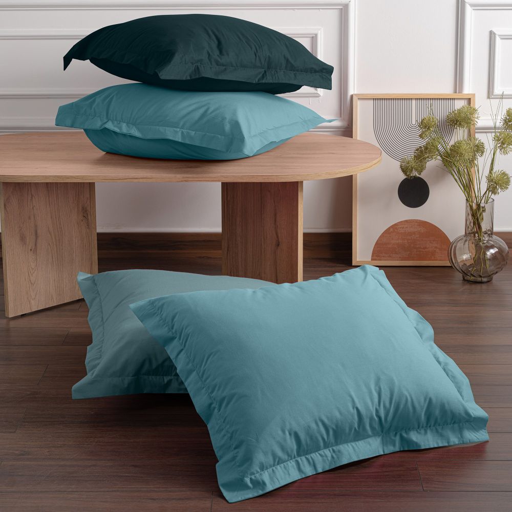 Tonne Mavie - Nesto Petrol Blue Pillowcase Set (2 Pieces) slika 2