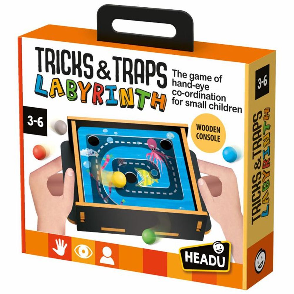 HEADU Edukativna igra Tricks & Traps Labyrinth slika 1