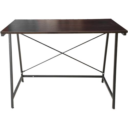 Moderan radni stol u LOFT stilu tamno smeđi slika 1