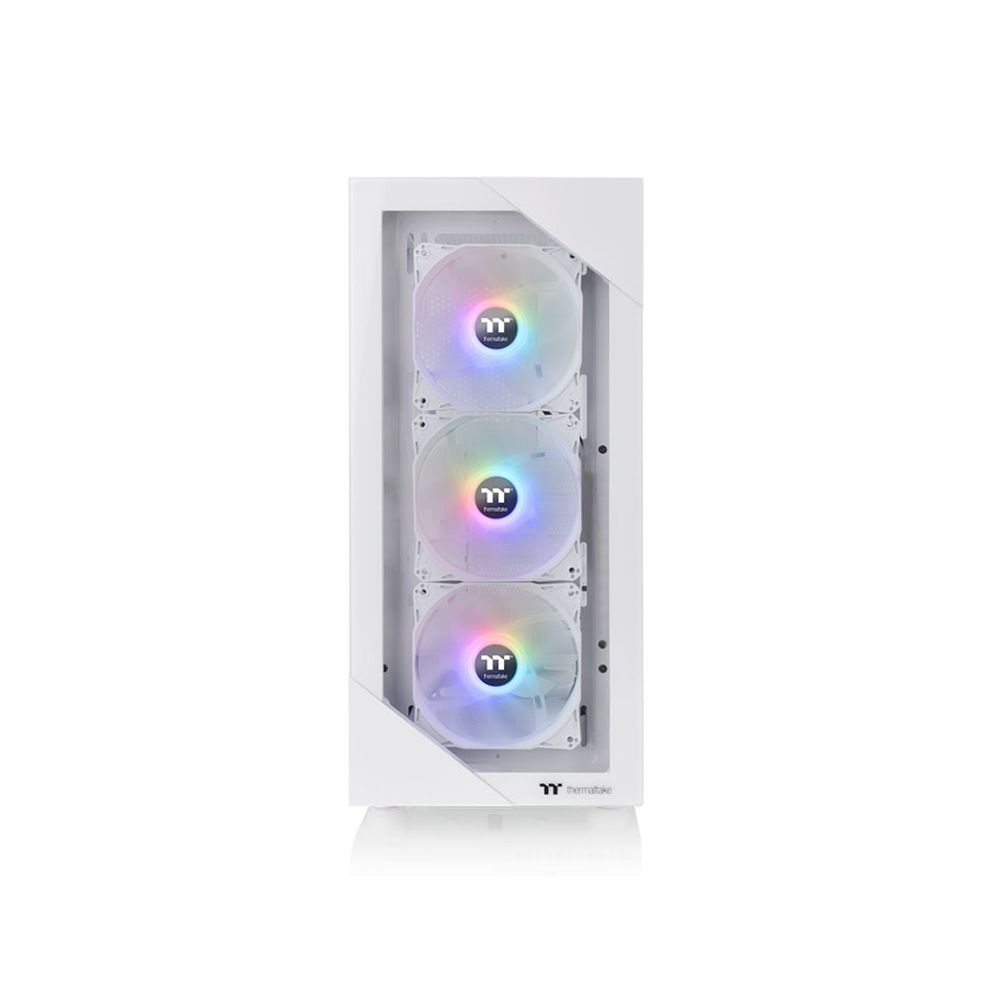 Thermaltake View 200 ARGB Snow Mid tower, tempered glass, 3x 120mm ARGB Lite fan slika 2