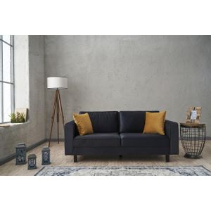 Atelier Del Sofa Dvosjed, Antracit, Kale Velvet - Anthracite