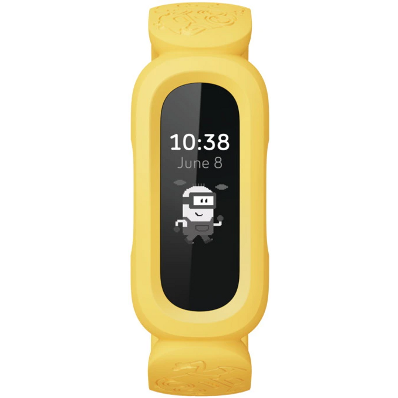 Fitbit Fitbit dječja smart narukvica Ace 3 FB419BKYW, Black/minion yellow image