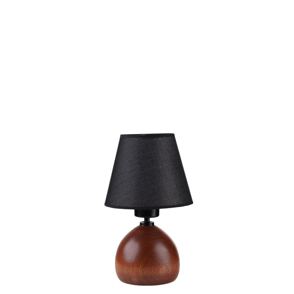 Opviq Stolna lampa 705, crna, orah slika 4