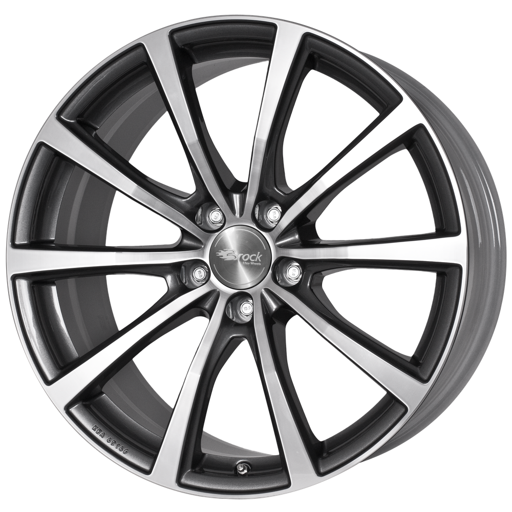 Brock Aluminijumska felga B32 8,5×18 5×112 ET30 HGVP D3 slika 1