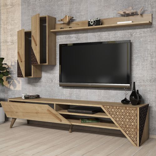 Woody Fashion TV jedinica, Beril - Oak slika 2