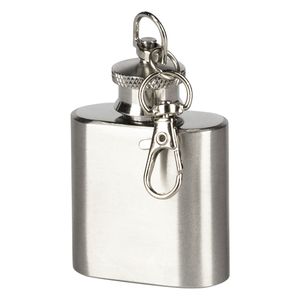 BRANDY 1,metalna pljoska 30 ml,silver