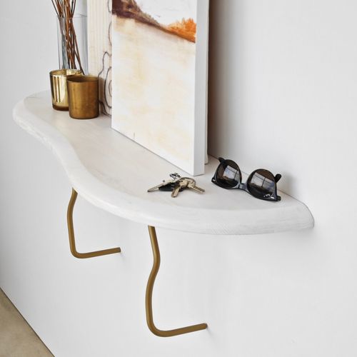 Edera - Gold, White Gold
White Wall Shelf slika 4