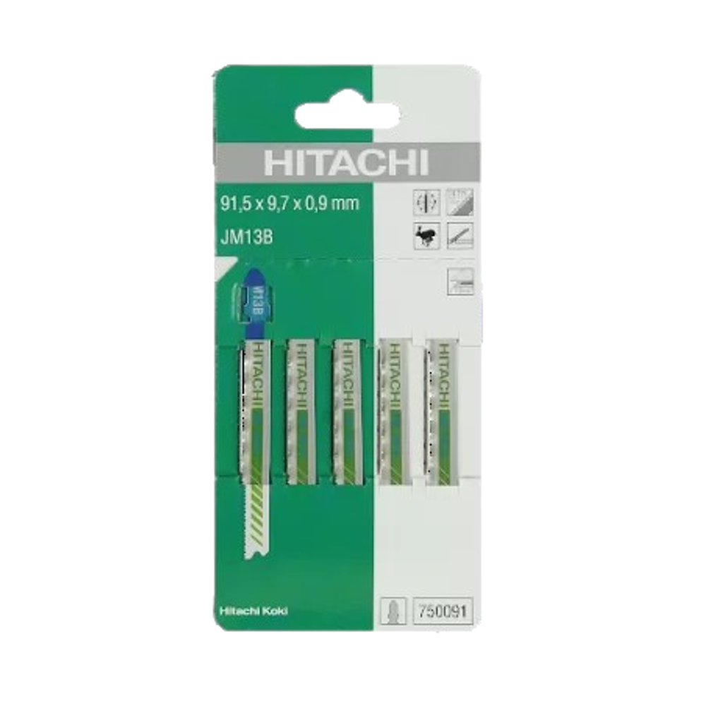 Hikoki list za ubodnu pilu set 5/1 za metal 750091 (91,5/68/0,9 mm) slika 1