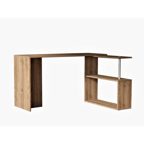 Woody Fashion Studijski stol, Cayko - Walnut slika 4