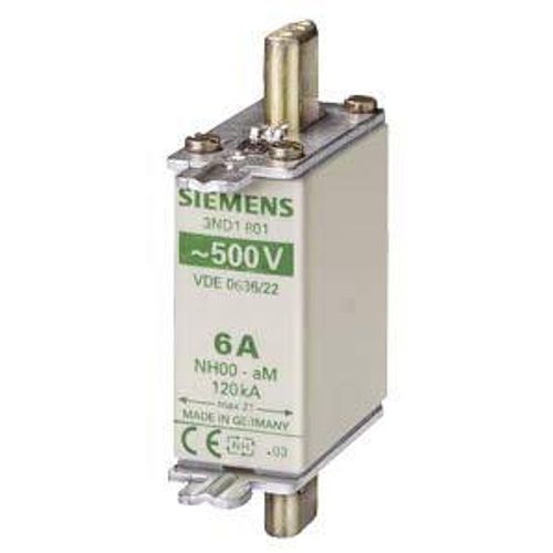 Siemens 3ND1801 uložak osigurača     Veličina osigurača = 0  6 A  500 V 3 St. slika 2