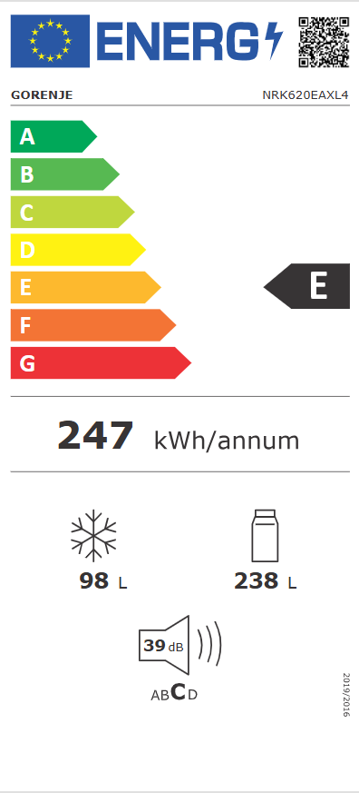 Energetski certifikat E