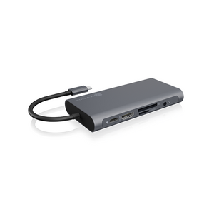 Docking stanica ICY BOX IB-DK4040-CPD, USB-C na 3x USB-A, RJ-45, 1x HDMI, 1x VGA, 1x 3.5mm