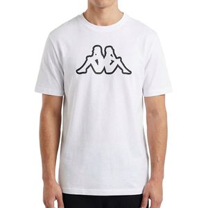 Kappa Muška majica Logo Cromen, Bijela