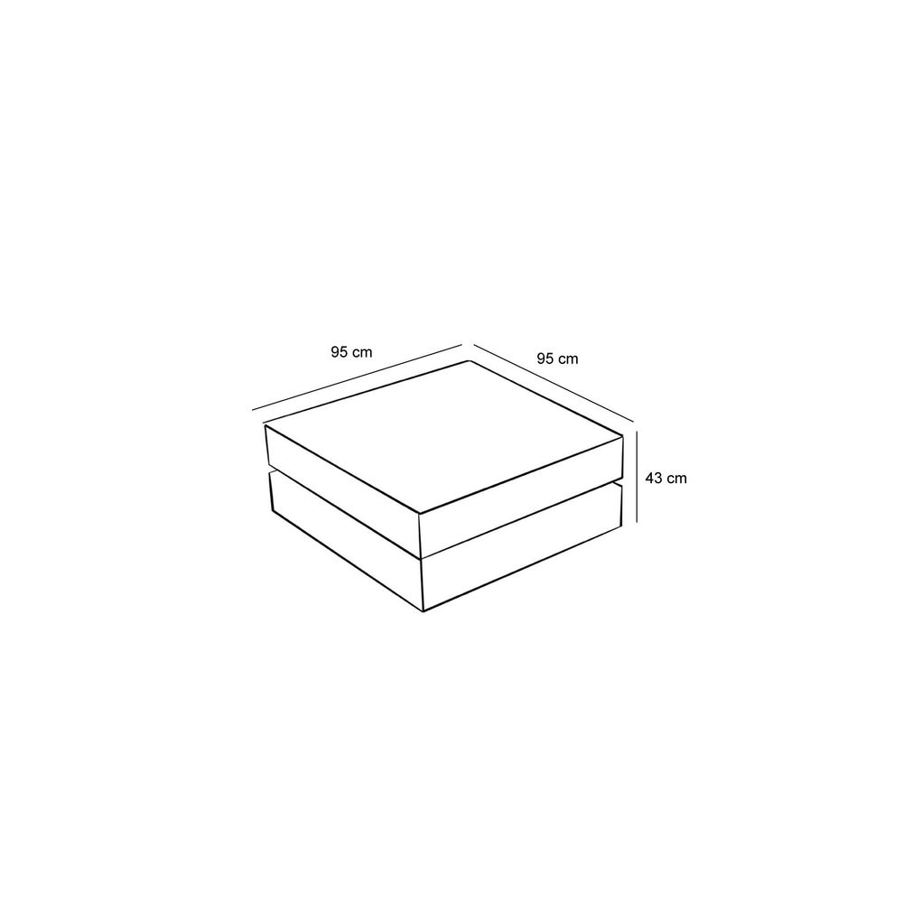 Comfort - Antracitni Pouf slika 4