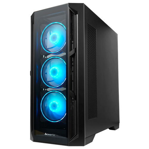 Chieftec APEX USB3.2 Gen2 ATX A-RGB kućište, crno slika 7