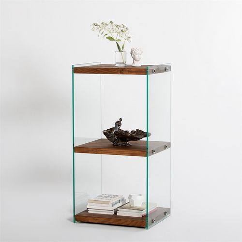 Aqua 2 - Natural Natural Bookshelf slika 3