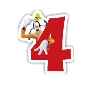 83152 Svjećica za tortu 4 Disney Goofy