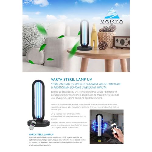 Varya STERIL LAMP UV + OZON slika 2