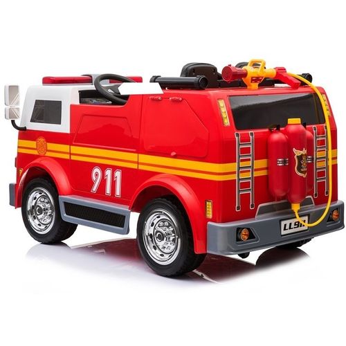Vatrogasni kamion na akumulator Fireman - crveni slika 5