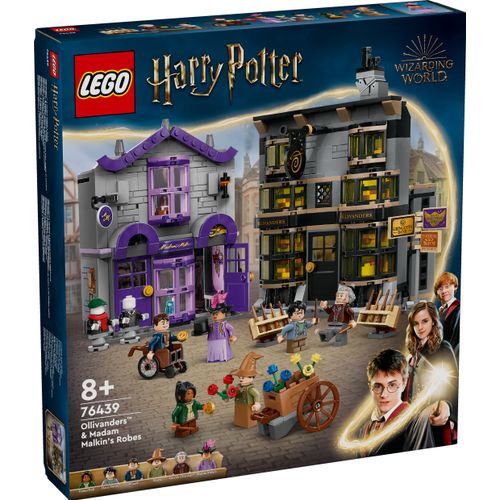 LEGO® HARRY POTTER™ 76439 Ollivanderova trgovina™ i Butik gđe Malkin slika 2