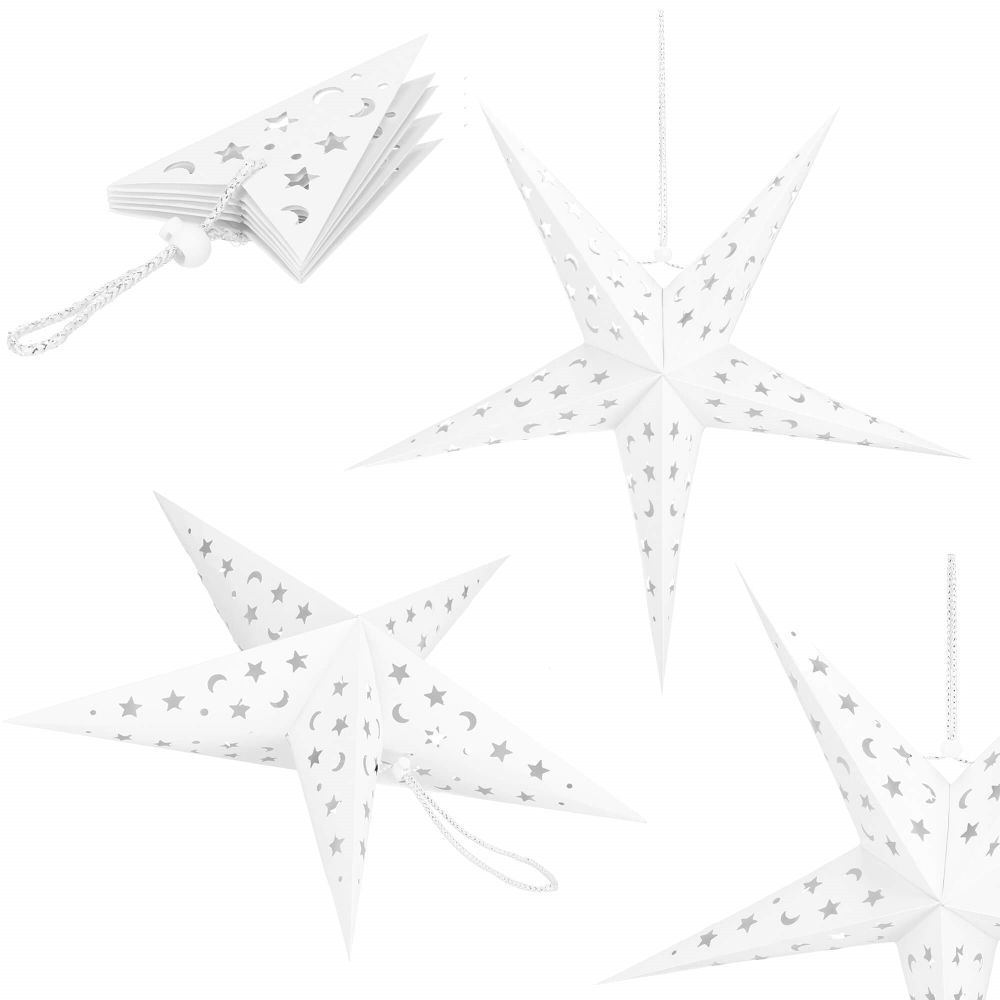 Ca1015 Božićni ukras "zvjezdica" 30 cm slika 7