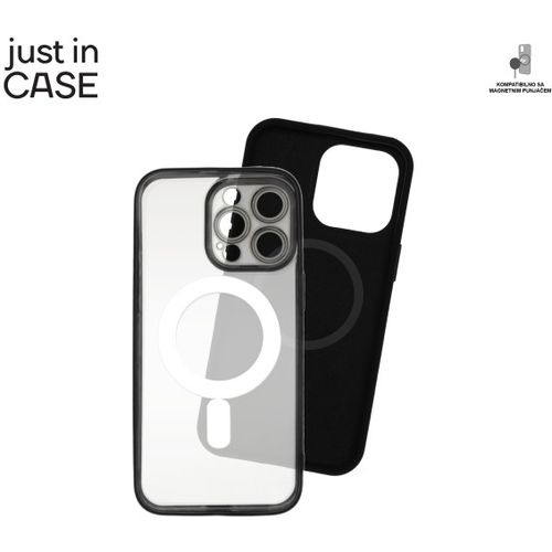 2u1 Extra case MAG MIX PLUS paket CRNI za iPhone 15 Pro Max slika 2