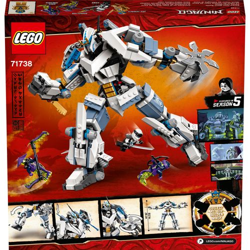 LEGO® NINJAGO® 71738 bitka Zaneovog titanskog robota slika 1