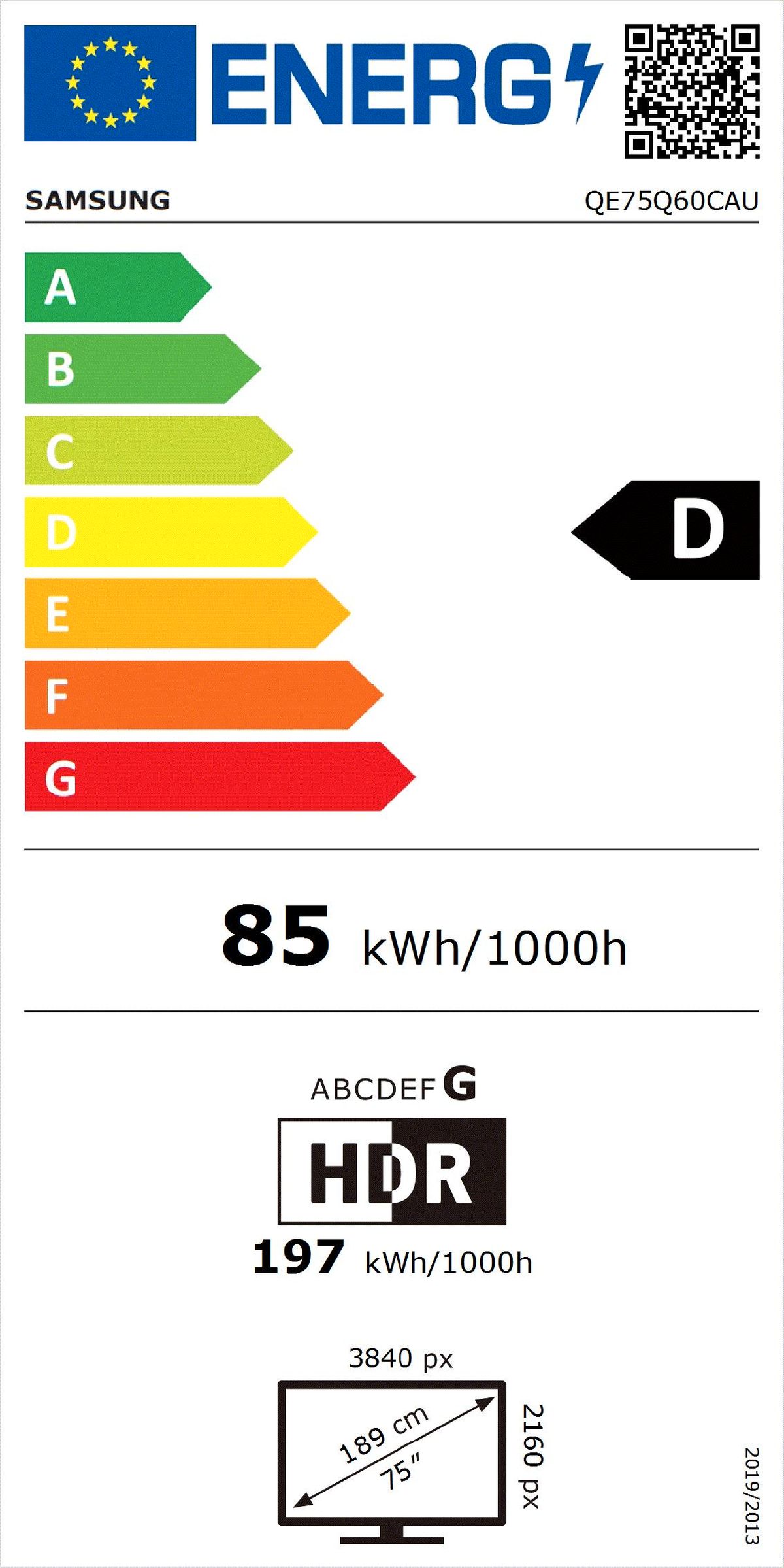Energetski certifikat D