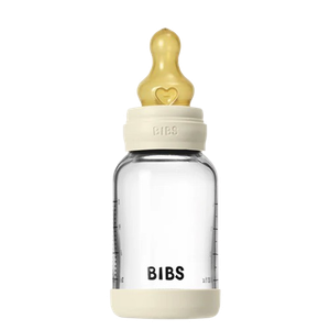 Bibs Staklena Flašica za bebe Latex 120ml, Ivory