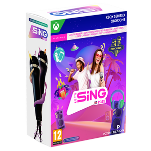 Let's Sing 2025 - Paket s dva mikrofona (XBOX)