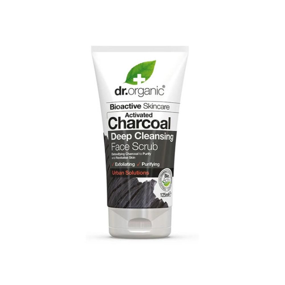  Dr. Organic Aktivni ugljen piling za lice 125ml 00544 slika 1