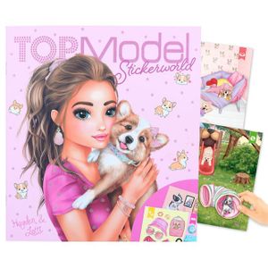 Top Model Knjiga Stickerworld - Svijet naljepnica Corgi