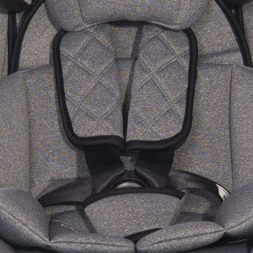 LORELLI AVIATOR Autosjedalica SPS 360° Isofix Black&Light Grey 0-12 godina/0-36 kg (0+/1/2/3) slika 9