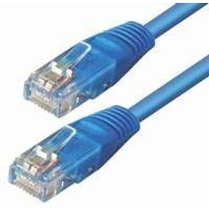 NaviaTec Cat5e UTP Patch Cable 10m blue