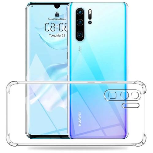 Techsuit Shockproof Clear Silicone prozirna maskica otporna na udarce za Huawei P30 Pro / P30 Pro New Edition slika 1