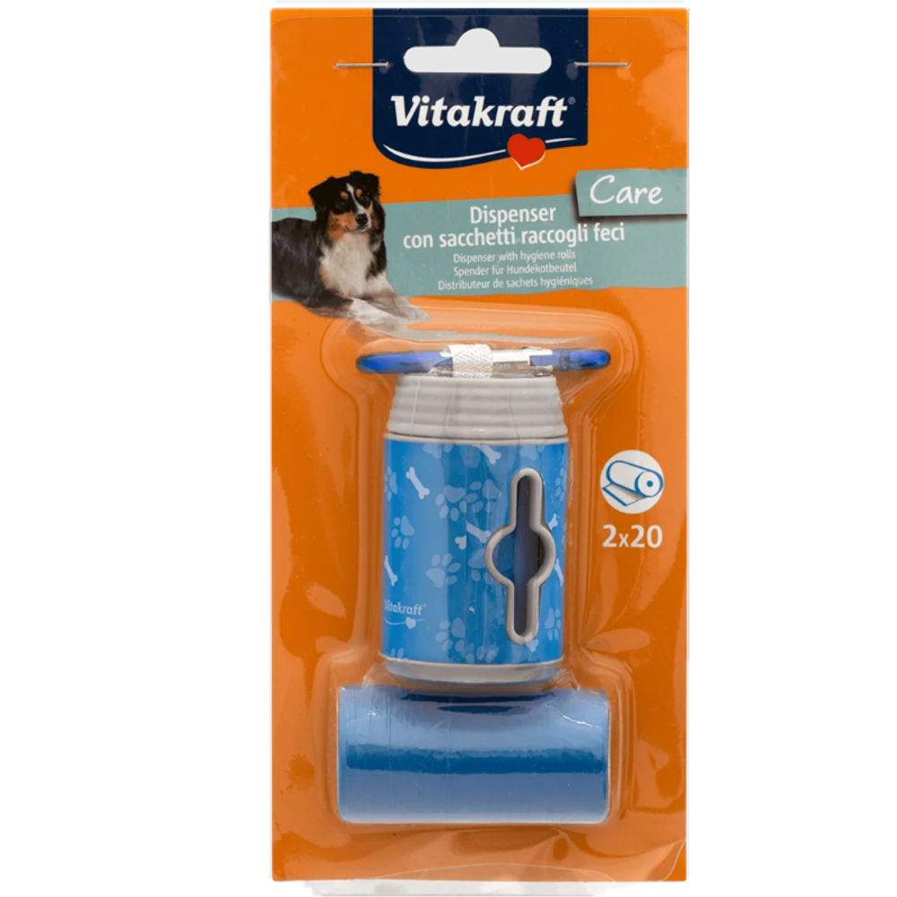 Vitakraft dispenzer kesica za izmet + 2x20 vrećica slika 1